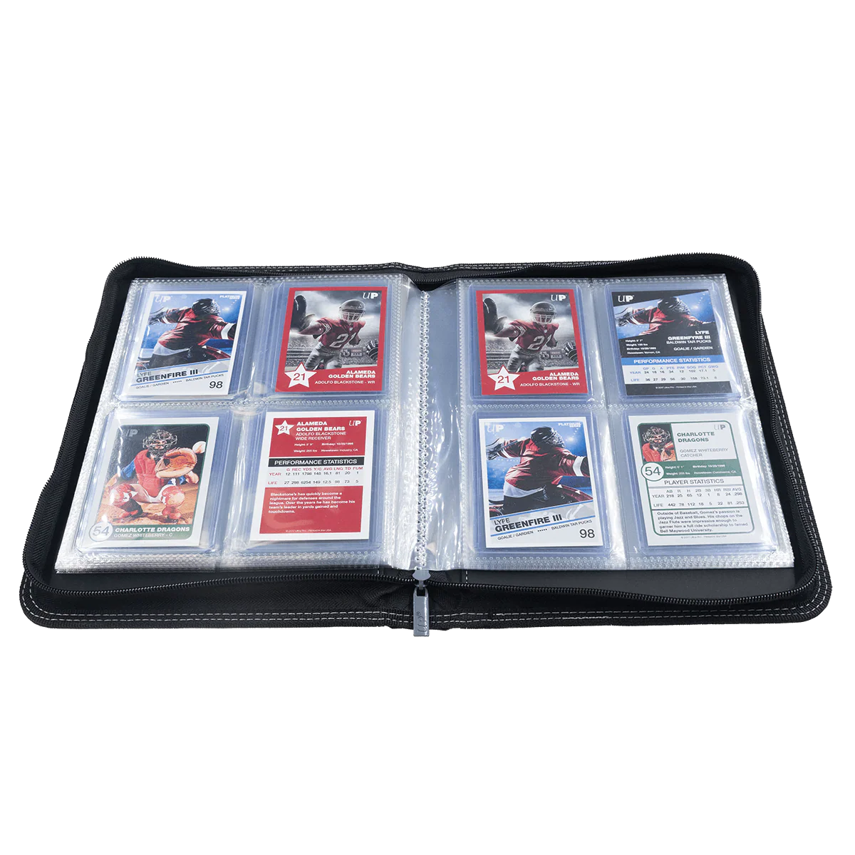 Ultra Pro 4-Pocket Toploader Zippered Premium Pro-Binder / Album - Image 2