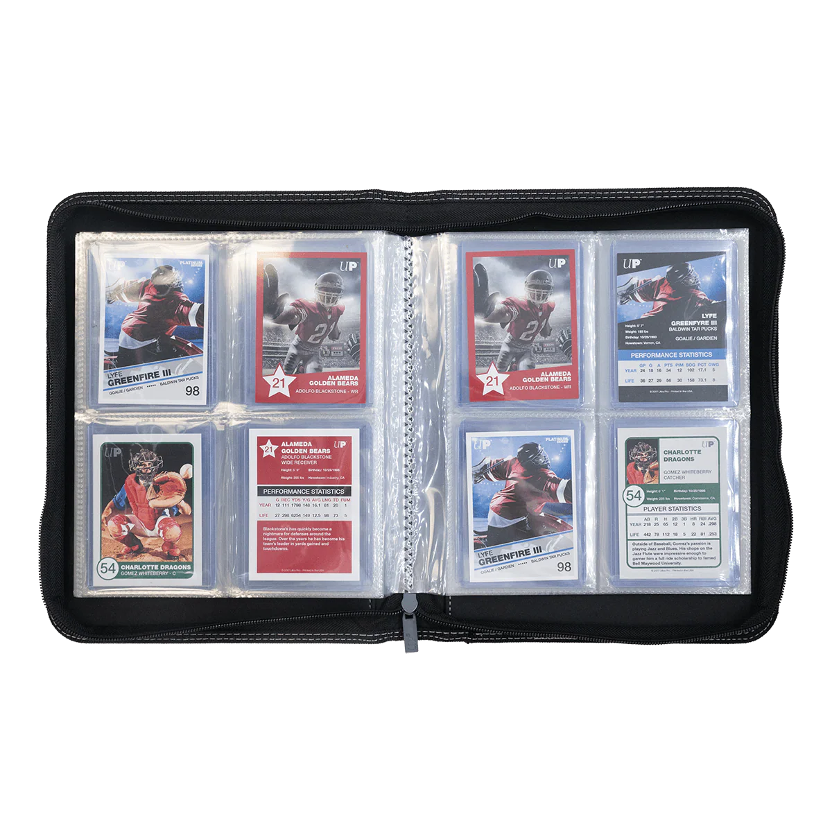 Ultra Pro 4-Pocket Toploader Zippered Premium Pro-Binder / Album - Image 3