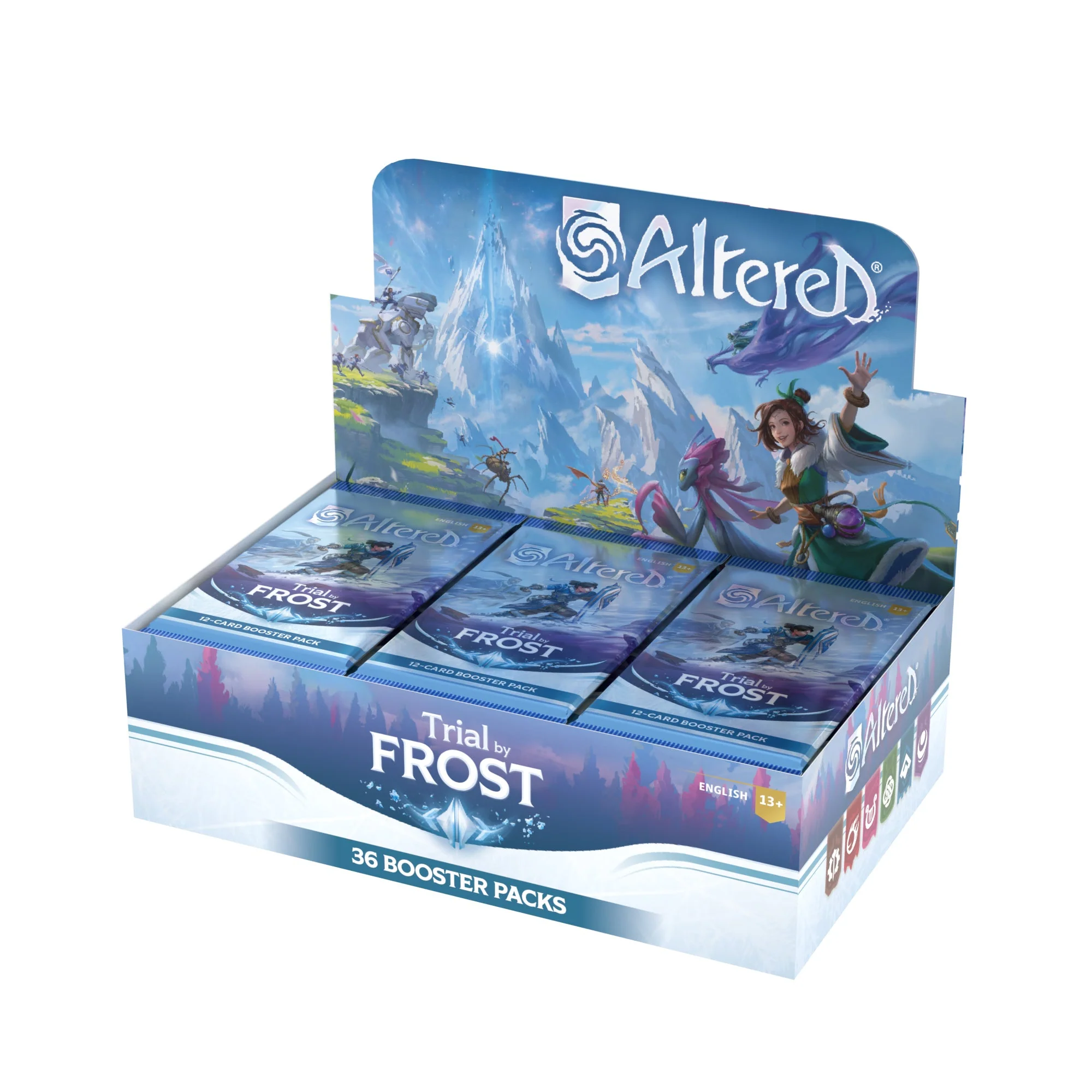 Altered TCG: Trial by Frost Booster Display - Image 3