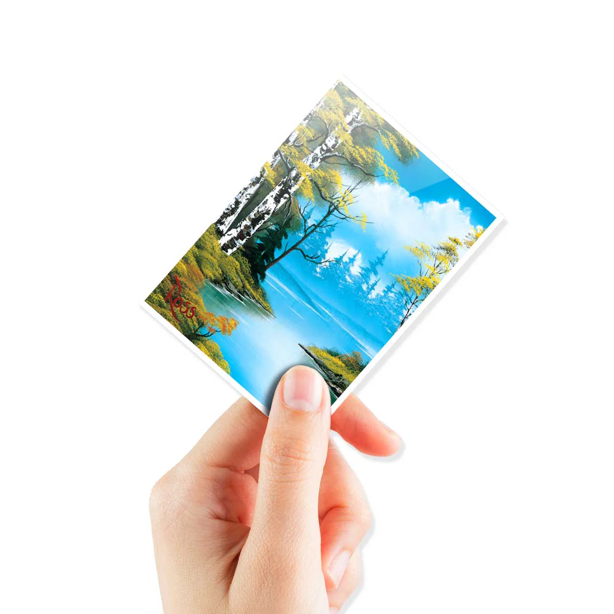 Ultra Pro Bob Ross Lakeside Path 105ct Apex Deck Protector Sleeves - Image 5