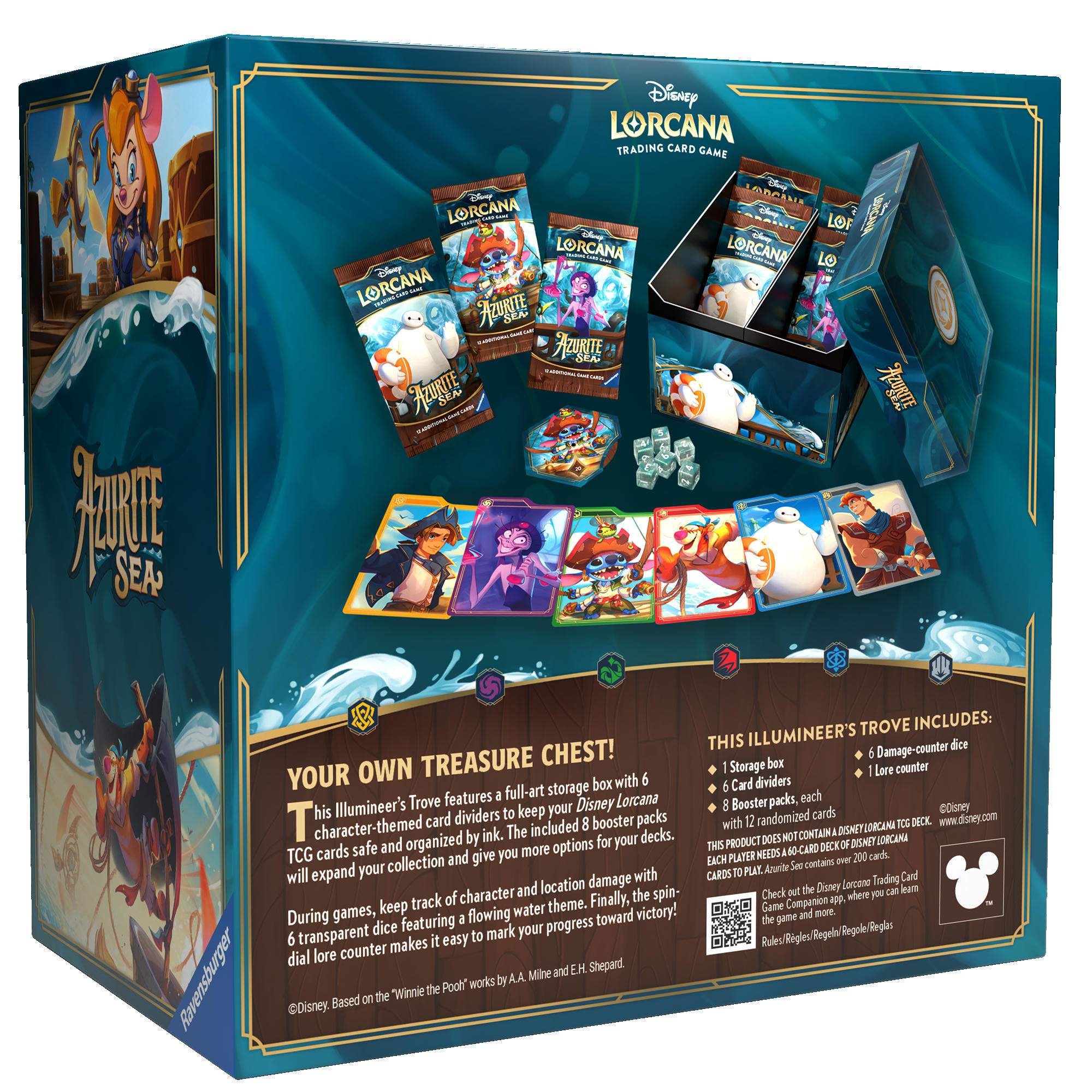 Disney Lorcana Azurite Sea Illumineer's Trove Set - Image 2