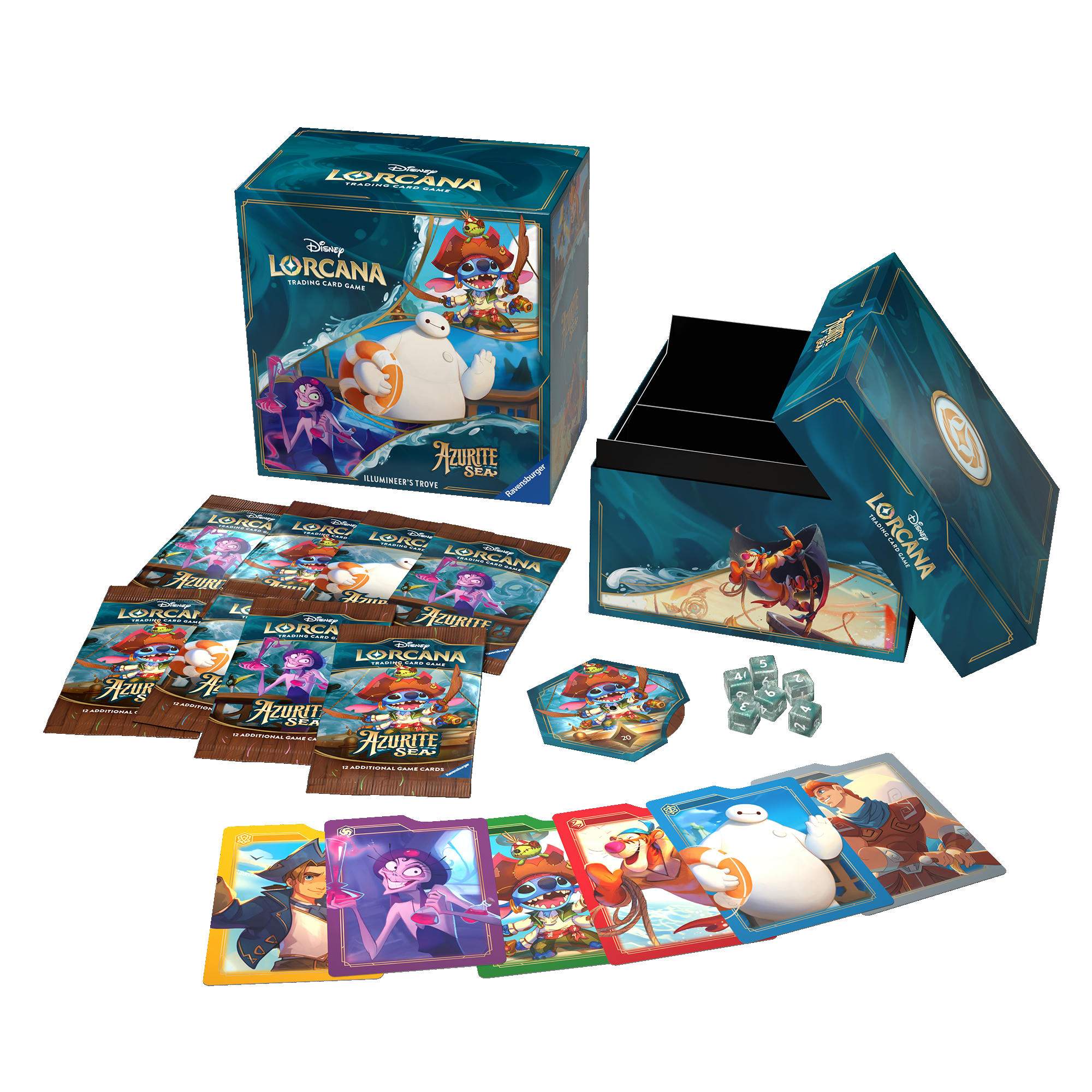 Disney Lorcana Azurite Sea Illumineer's Trove Set - Image 3
