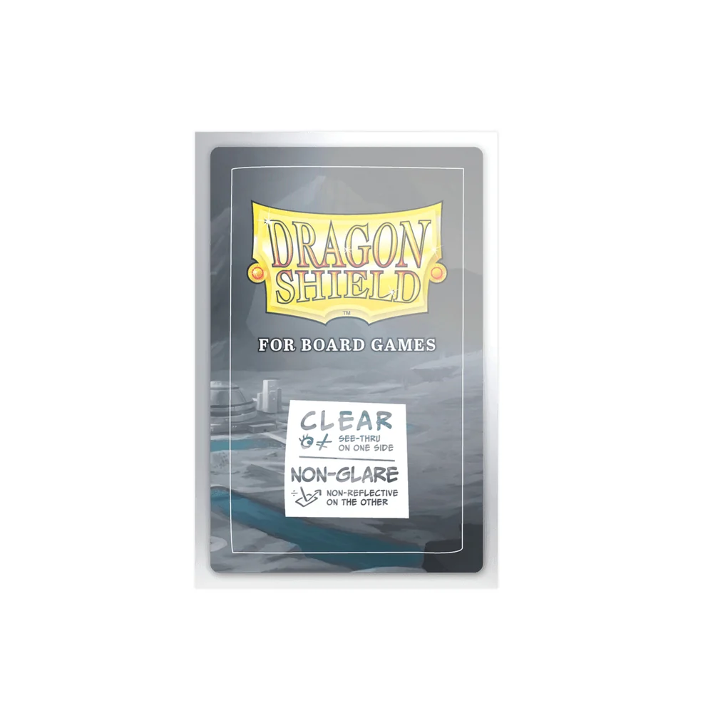 Dragon Shield Board Game Sleeves American Standard Non-Glare/Clear - Image 2