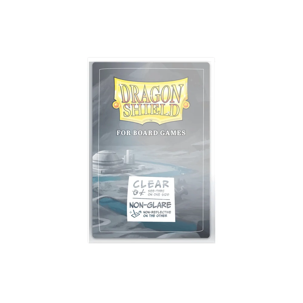Dragon Shield Board Game Sleeves Oversize Clear/Non-Glare - Image 3