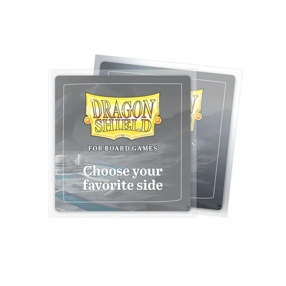 Dragon Shield Board Game Sleeves Square Clear/Non-Glare - Image 2