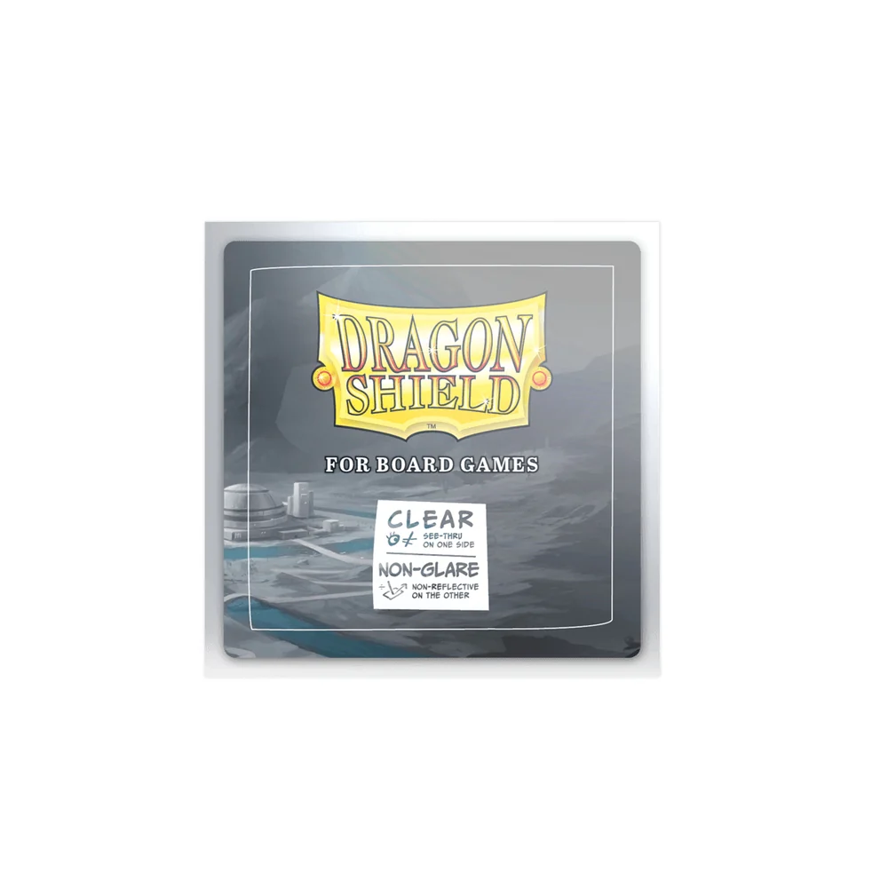 Dragon Shield Board Game Sleeves Square Clear/Non-Glare - Image 4