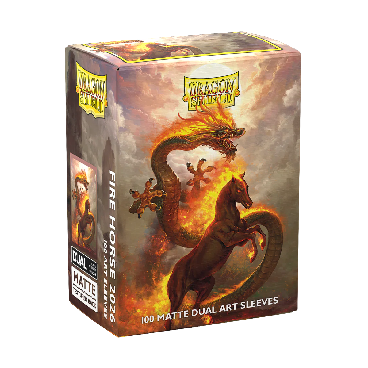 Dragon Shield Fire Horse 2026 - Matte Dual Art Sleeves - Image 3