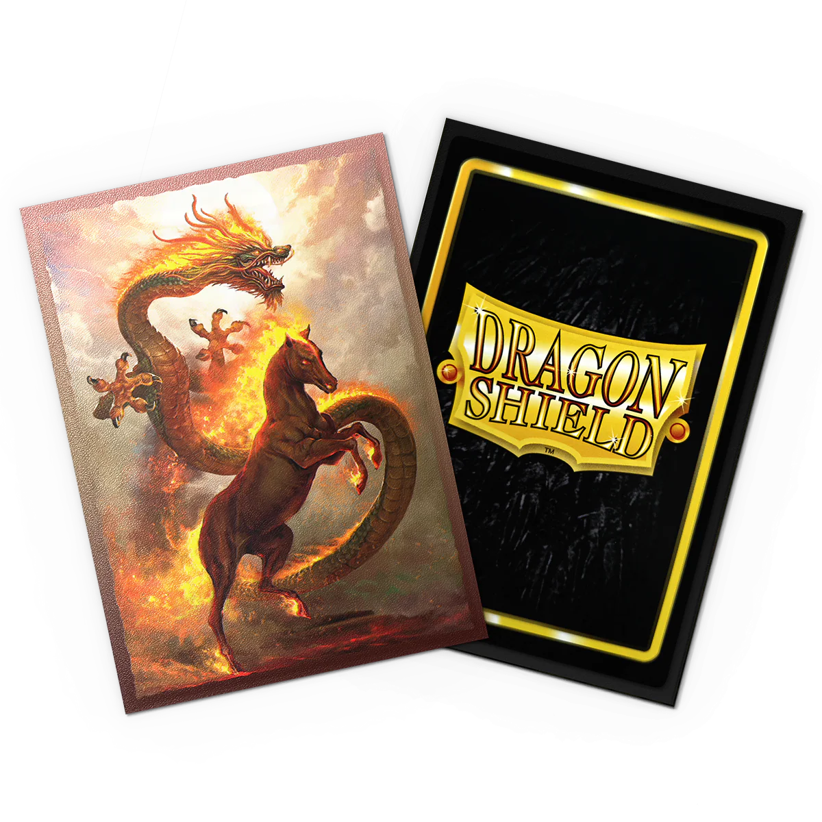 Dragon Shield Fire Horse 2026 - Matte Dual Art Sleeves - Image 4