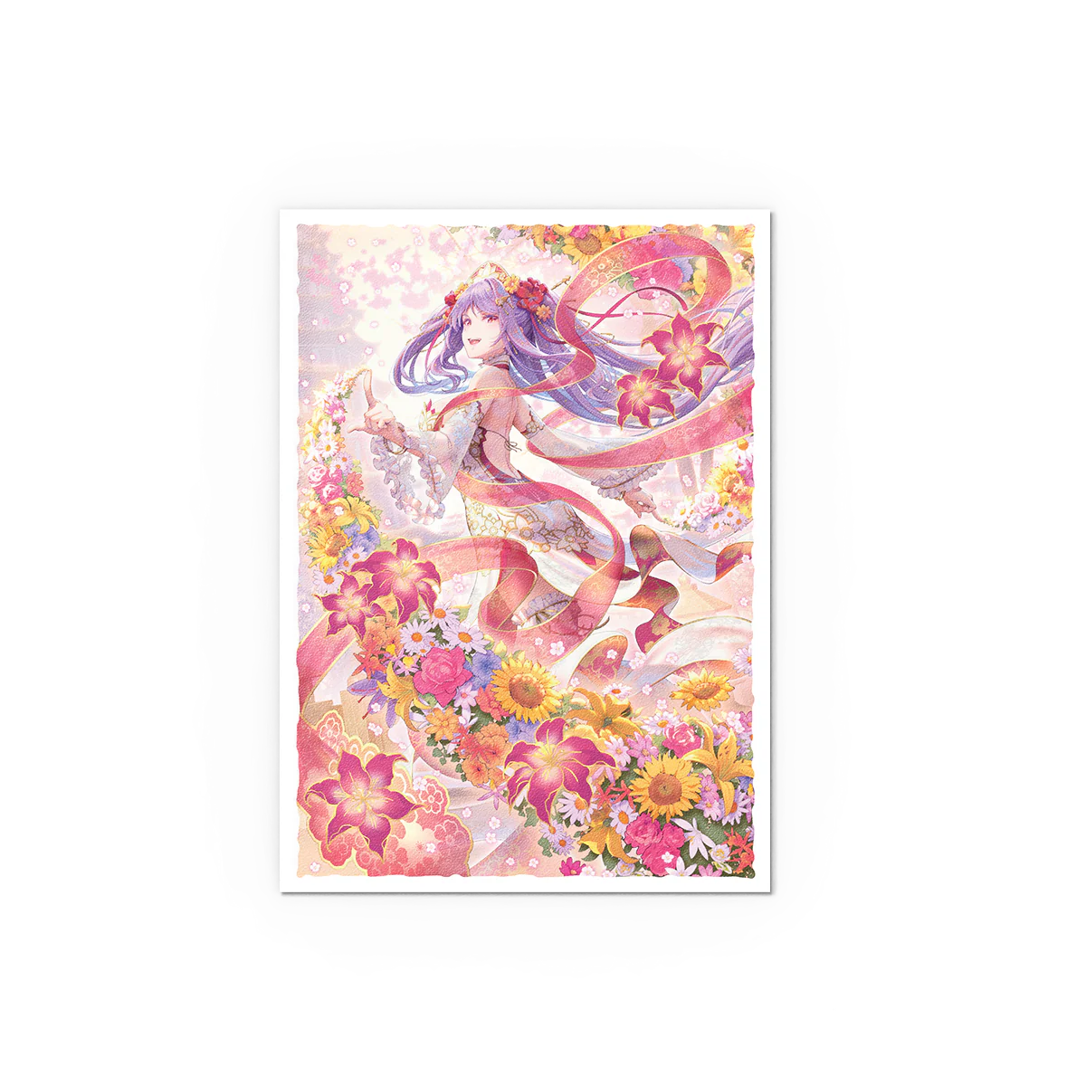 Dragon Shield Grand Archive - Diao Chan: Idyll Corsage - Matte Art Sleeves - Image 2
