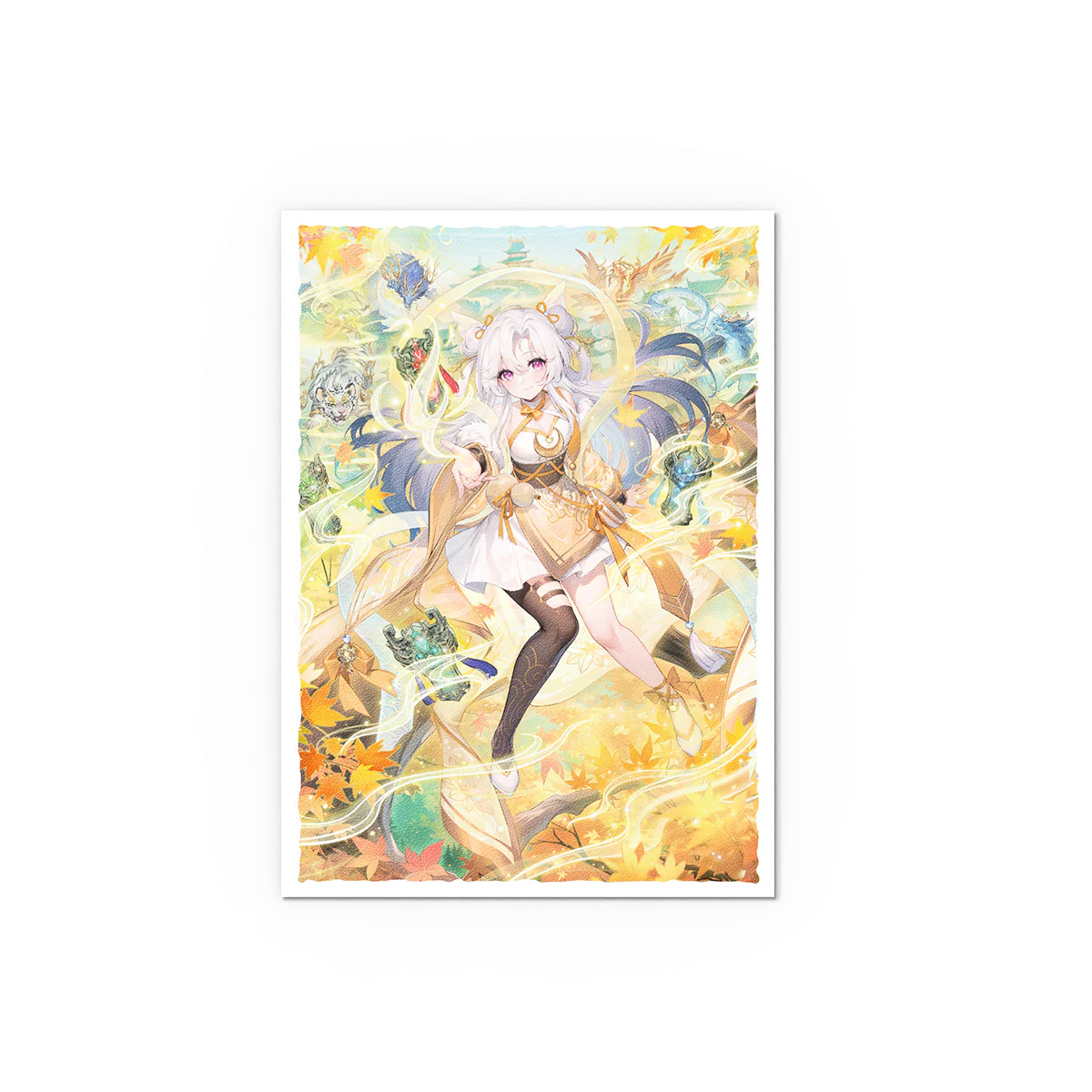 Dragon Shield Grand Archive - Guo Jia: Heaven's Favored - Matte Art Sleeves - Image 2