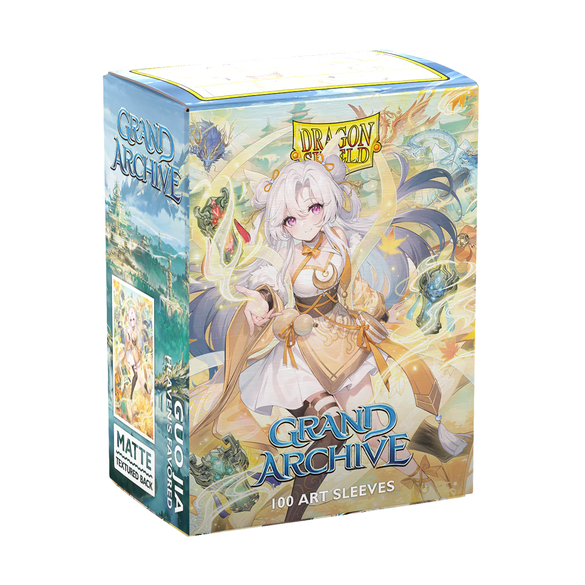 Dragon Shield Grand Archive - Guo Jia: Heaven's Favored - Matte Art Sleeves - Image 4