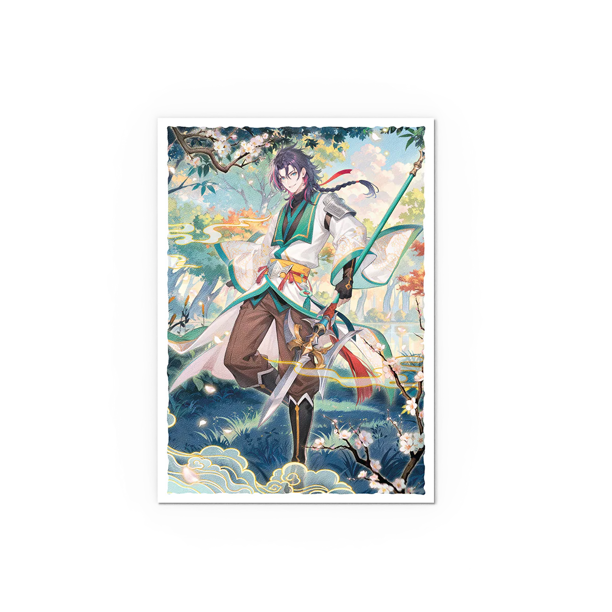 Dragon Shield Grand Archive - Jin: Fate Defiant - Matte Art Sleeves - Image 2