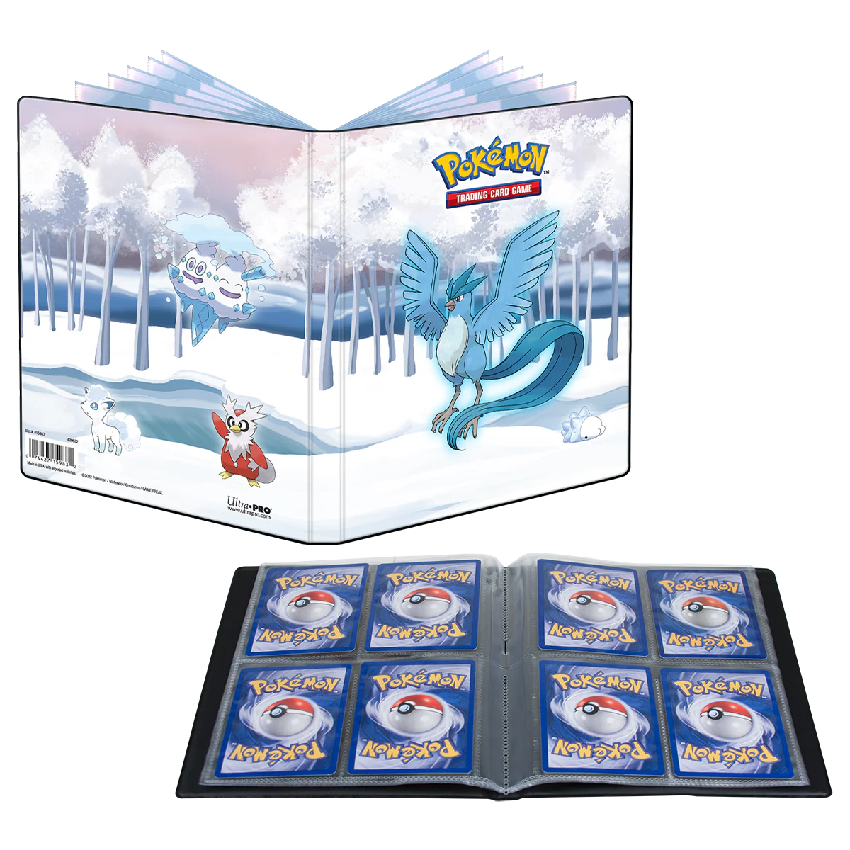Ultra Pro Pokemon Gallery Series Frosted Forest 4-Pocket Portfolio/Album - Image 2