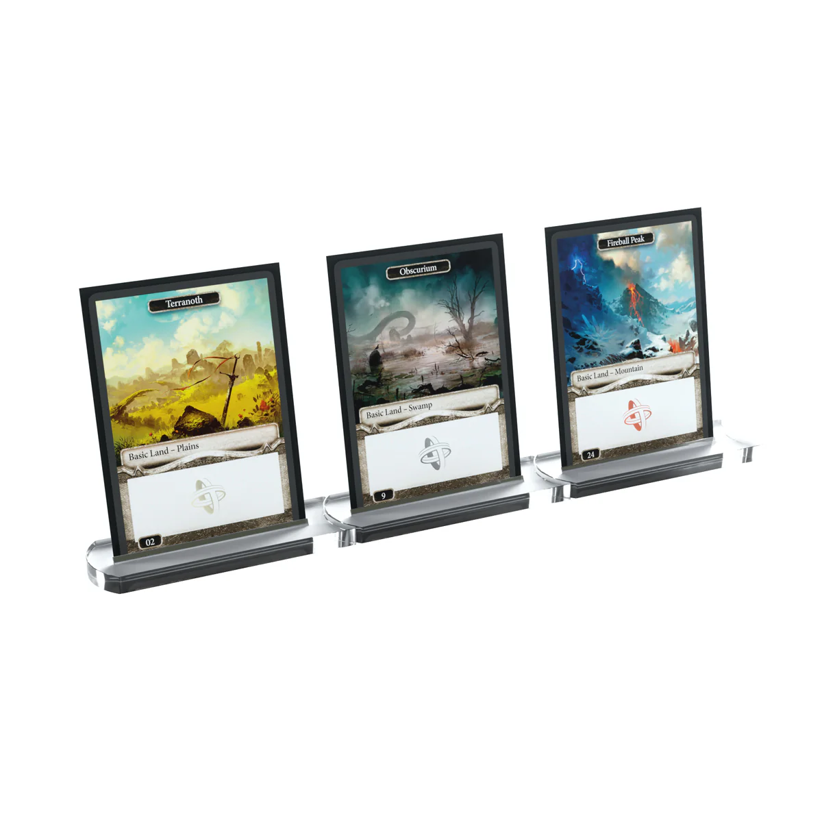 Gamegenic Premium Acrylic Card Stands Set (4 stk) - Image 5