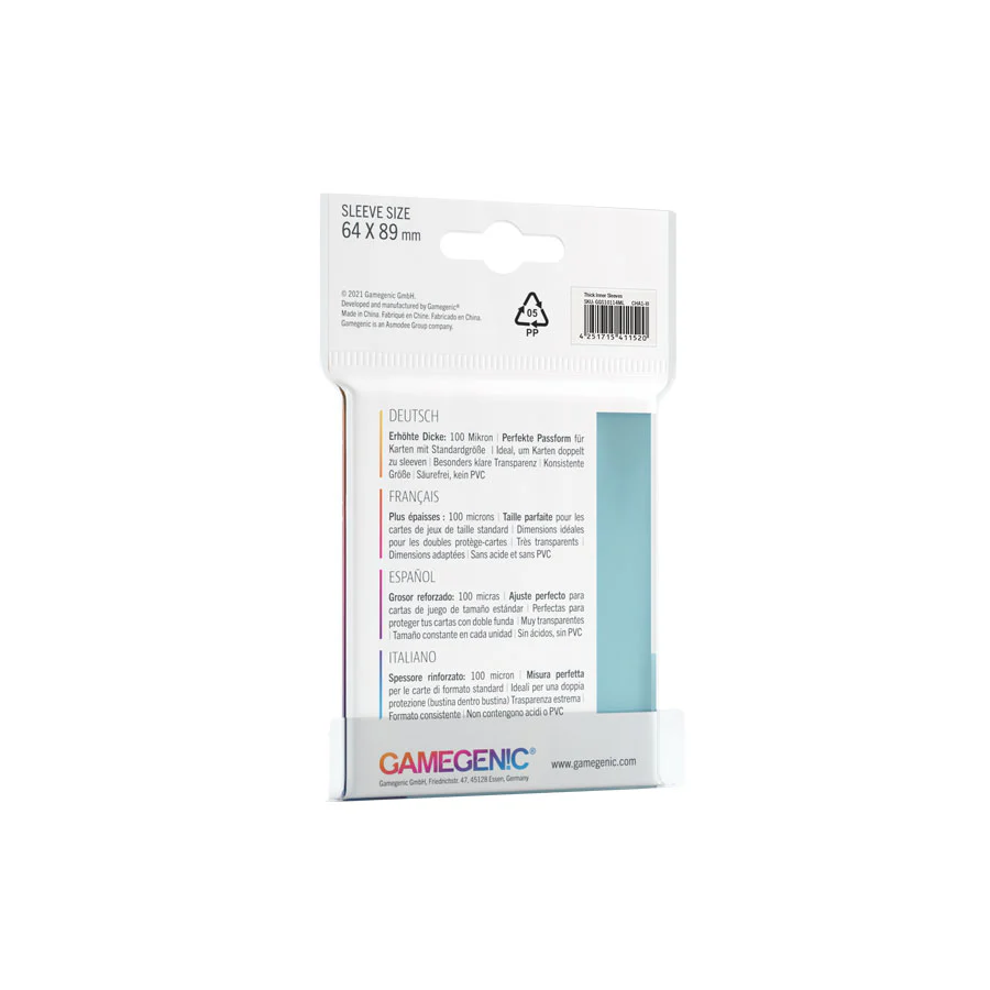 Gamegenic Thick Inner Sleeves - Image 2