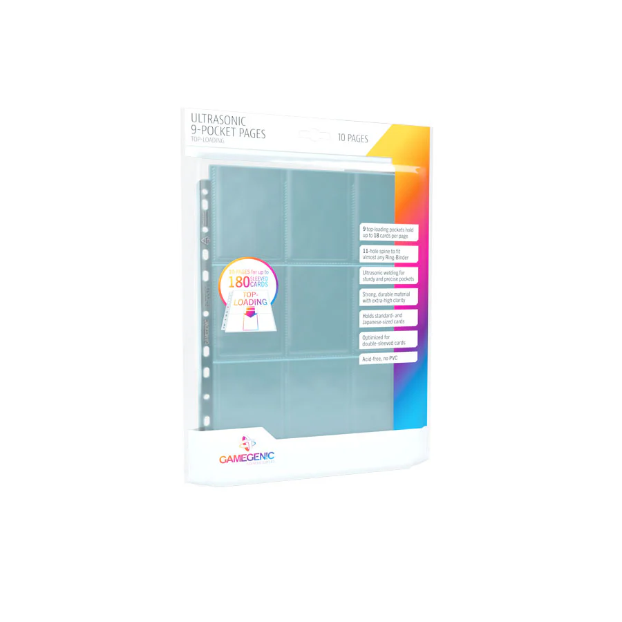 Gamegenic Ultrasonic 9-Pocket Pages Top-Loading - Image 2