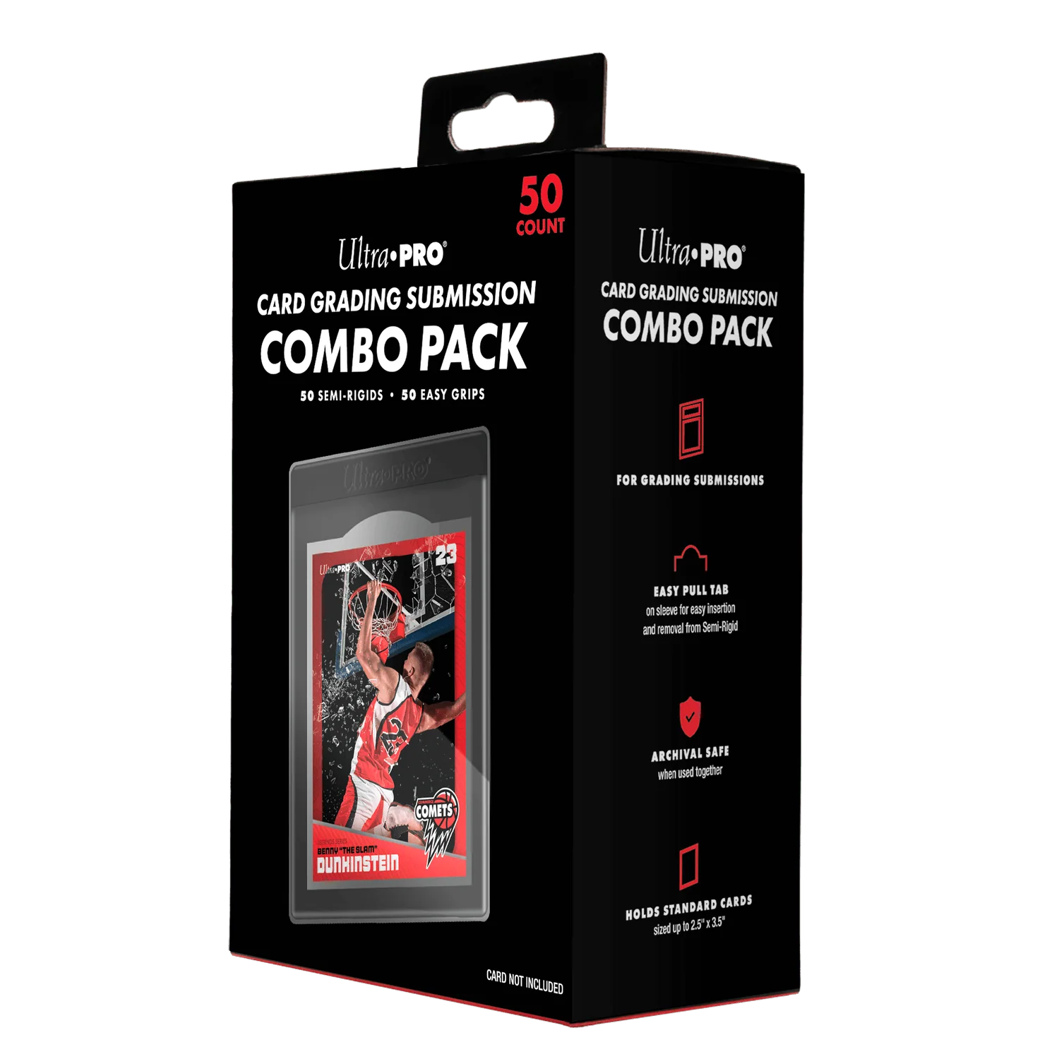 Ultra Pro Grading Card Submission Combo Pack - Semi-Rigids & Easy Pull Sleeves 50ct - Image 2