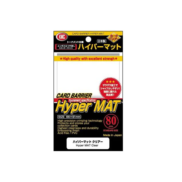 KMC Standard Hyper Matte Sleeves (80) - Image 3