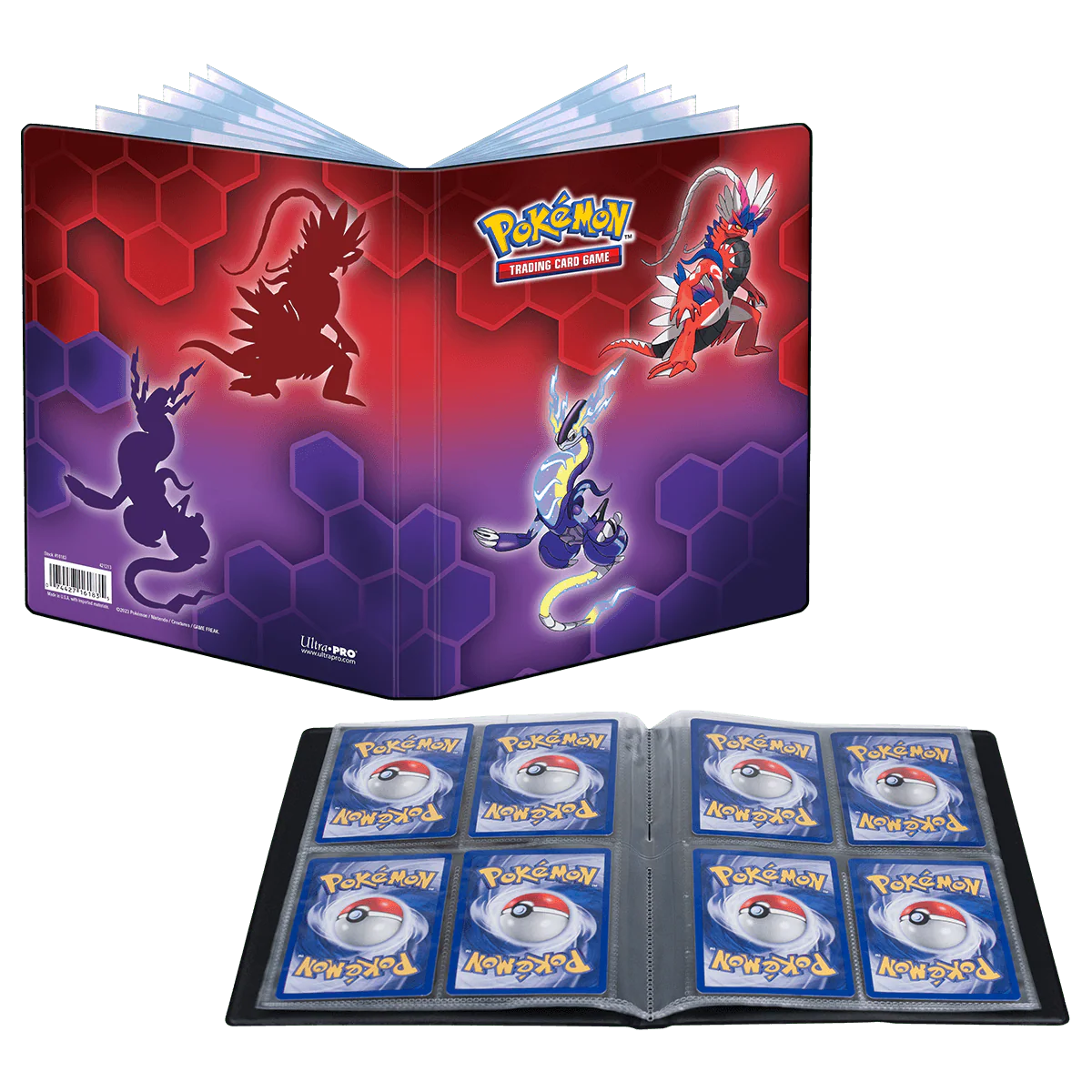 Ultra Pro Pokemon Koraidon & Miraidon 4-Pocket Portfolio/Album - Image 2