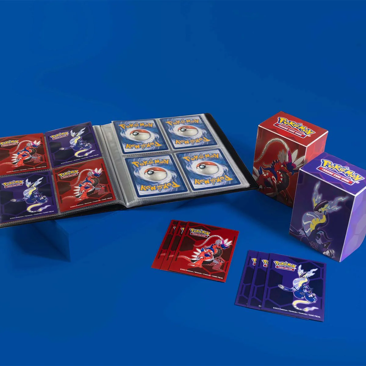 Ultra Pro Pokemon Koraidon & Miraidon 4-Pocket Portfolio/Album - Image 3