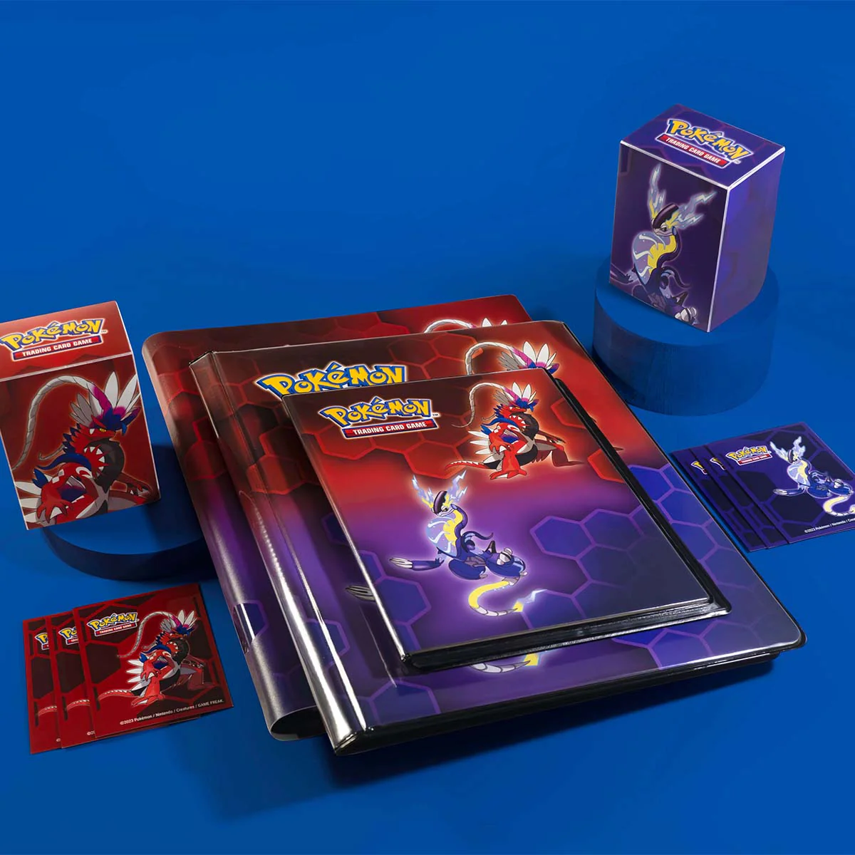 Ultra Pro Pokemon Koraidon & Miraidon 9-Pocket Portfolio/Album - Image 3