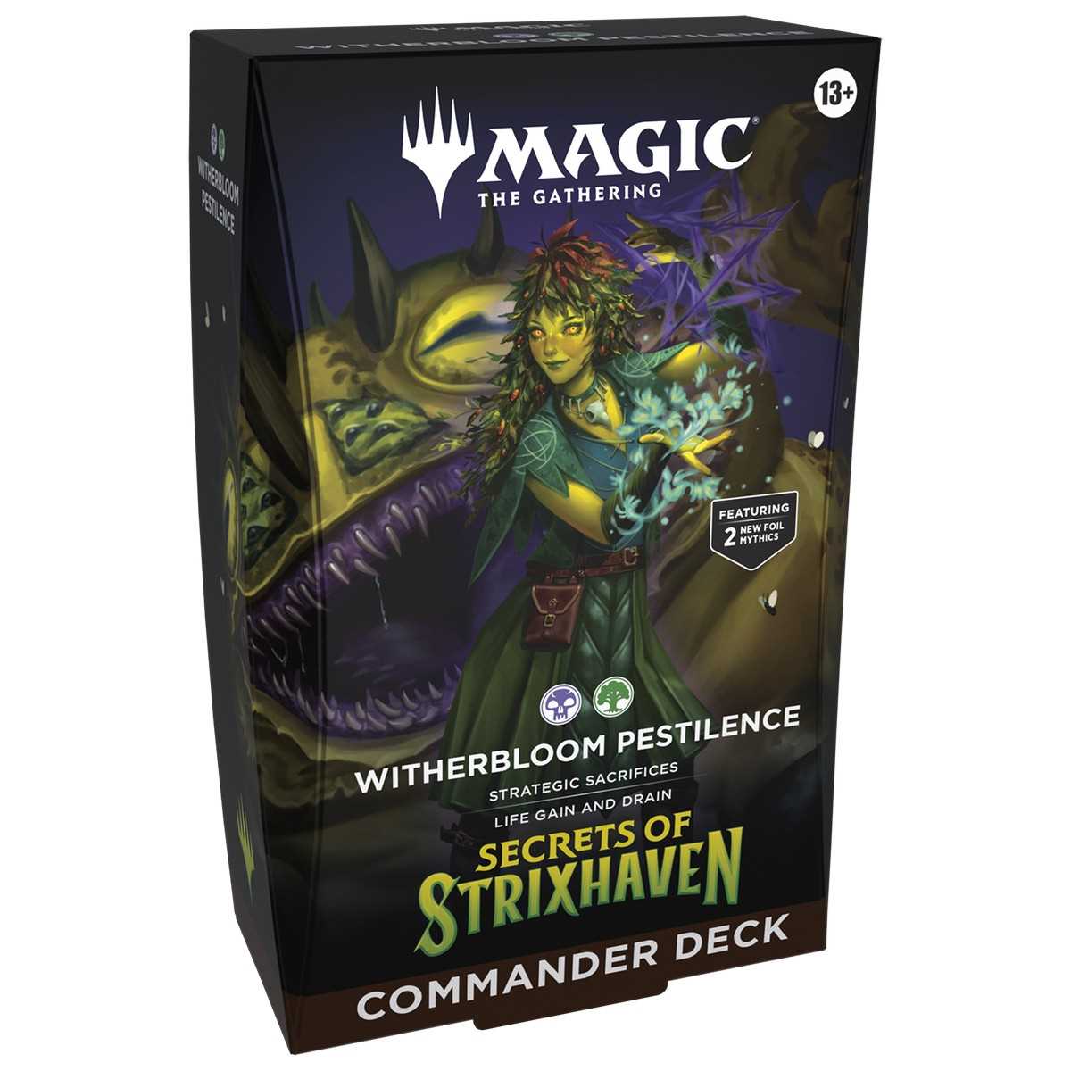Magic The Gathering: Secrets of Strixhaven Commander Deck Display (5 stk) - Image 3