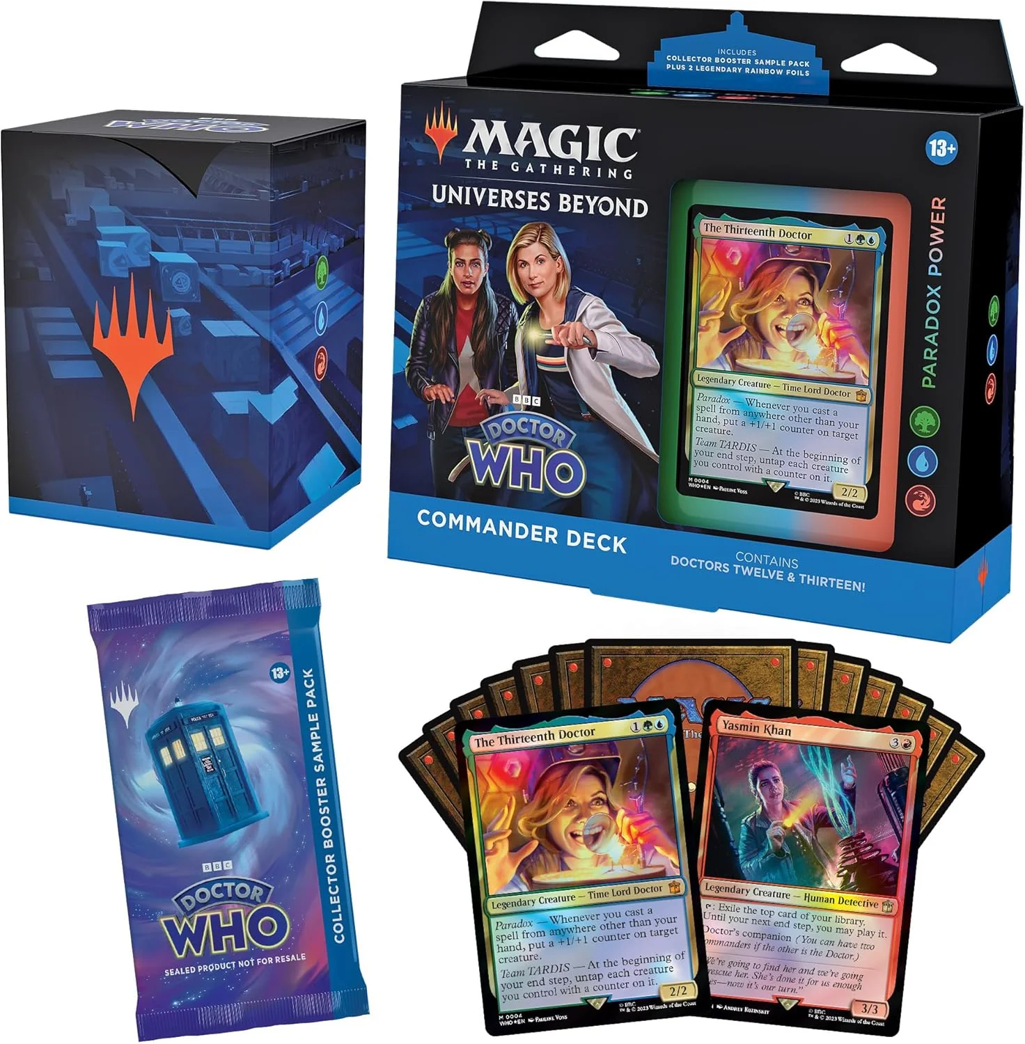 MTG Doctor Who Commander Deck Display (4 Decks) - Image 4
