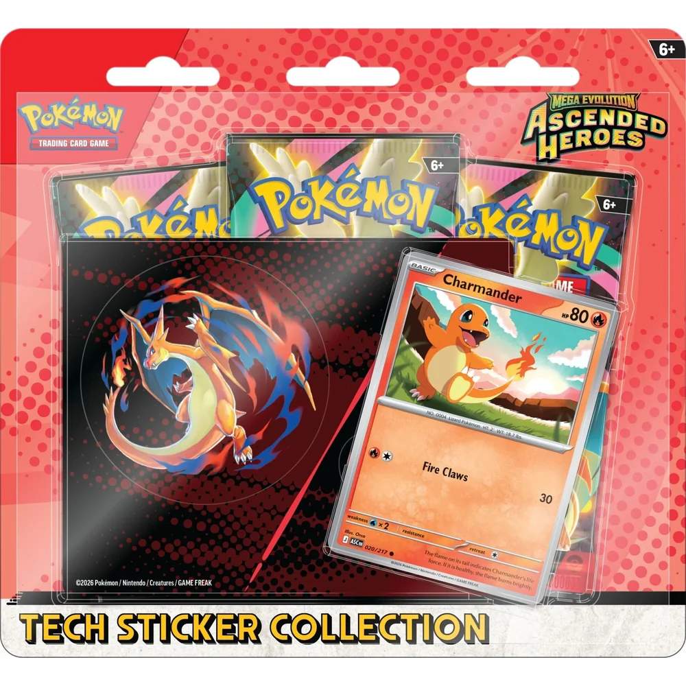 Pokemon Ascended Heroes Tech Sticker Collection Sett - Image 2