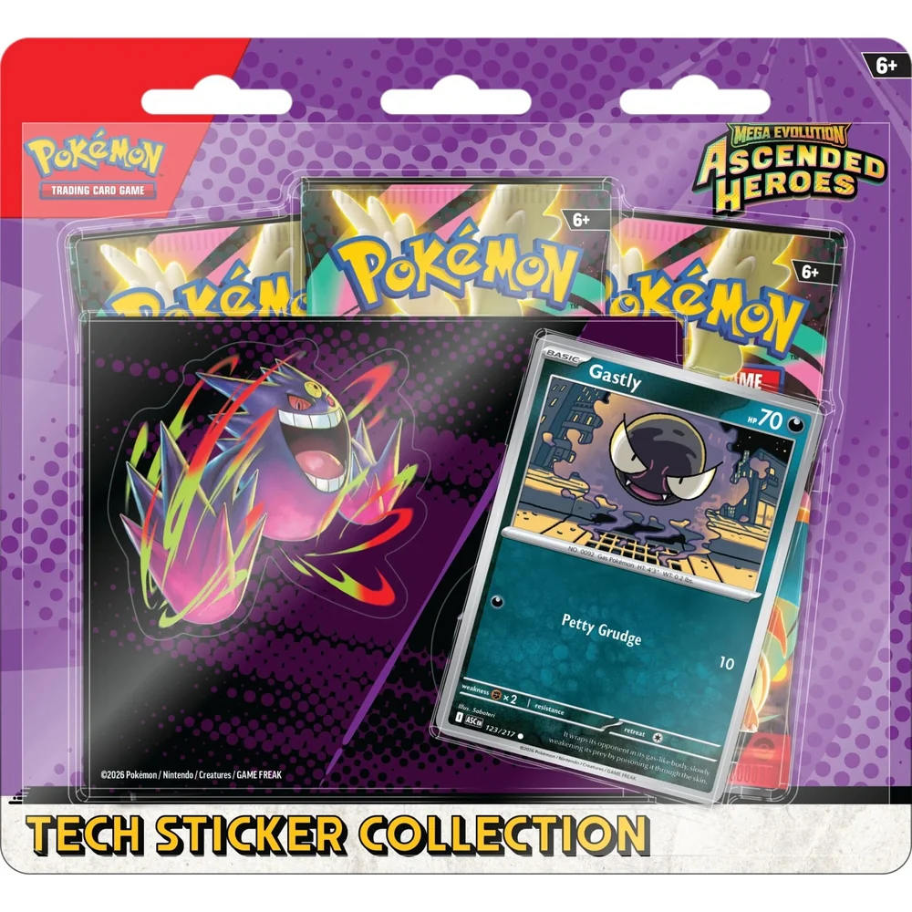 Pokemon Ascended Heroes Tech Sticker Collection Sett - Image 6