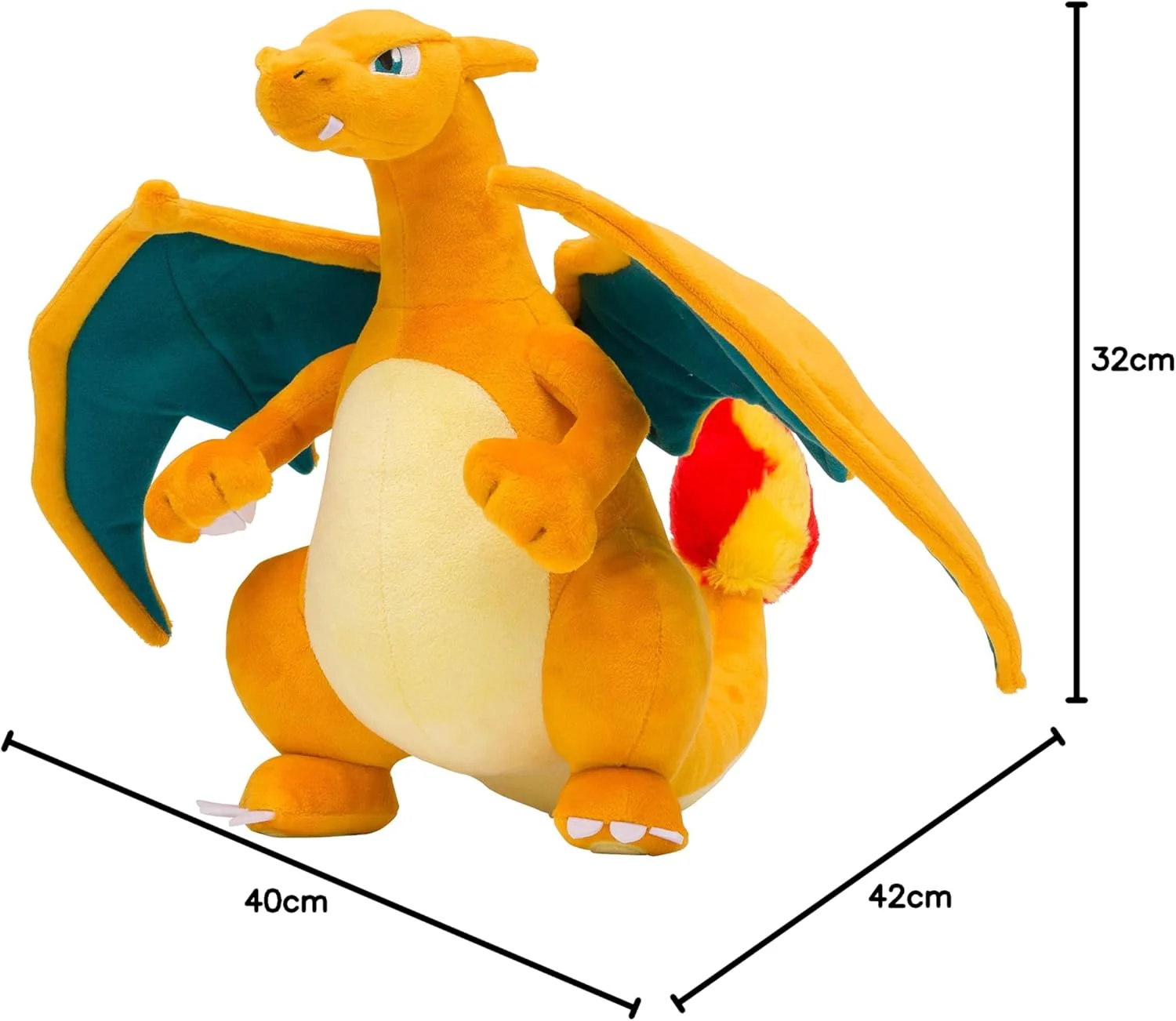 Pokemon Center Japan Charizard Plush (42cm) - Image 5