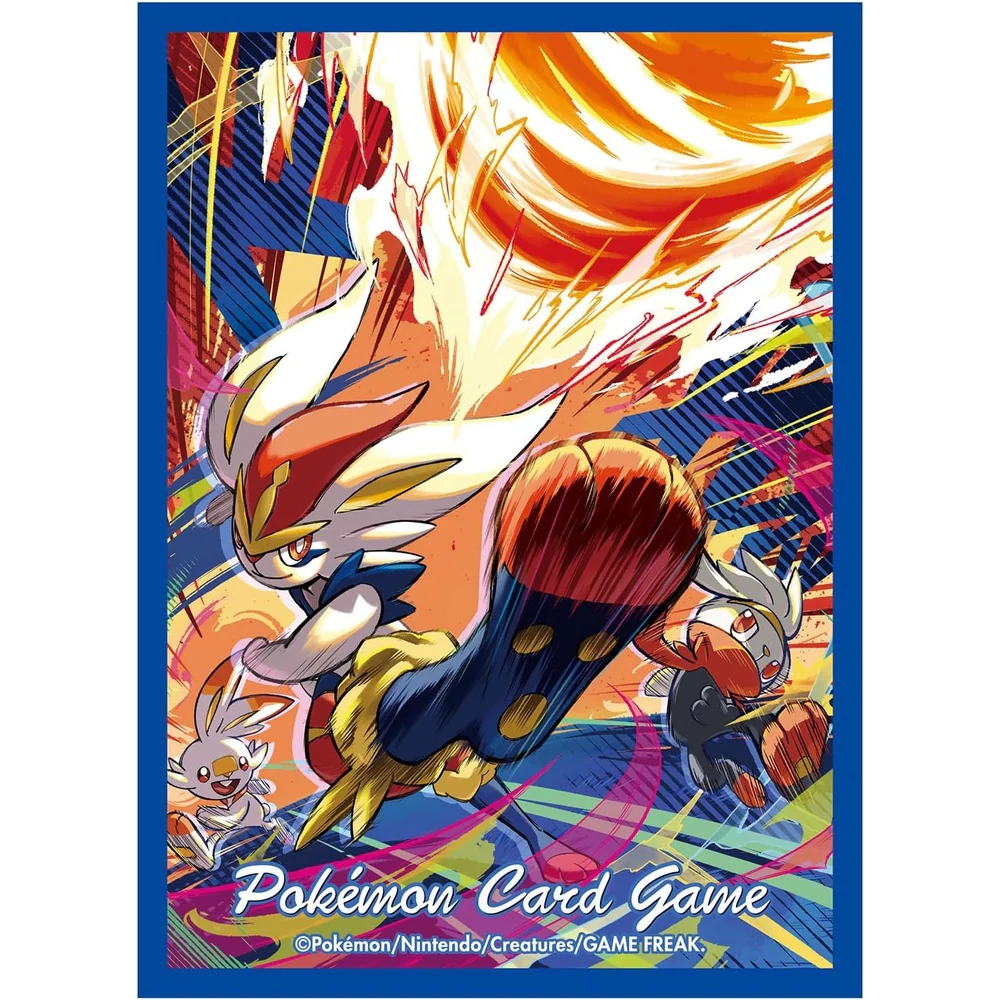 Pokemon Center Japan Cinderace Sleeves - Image 2