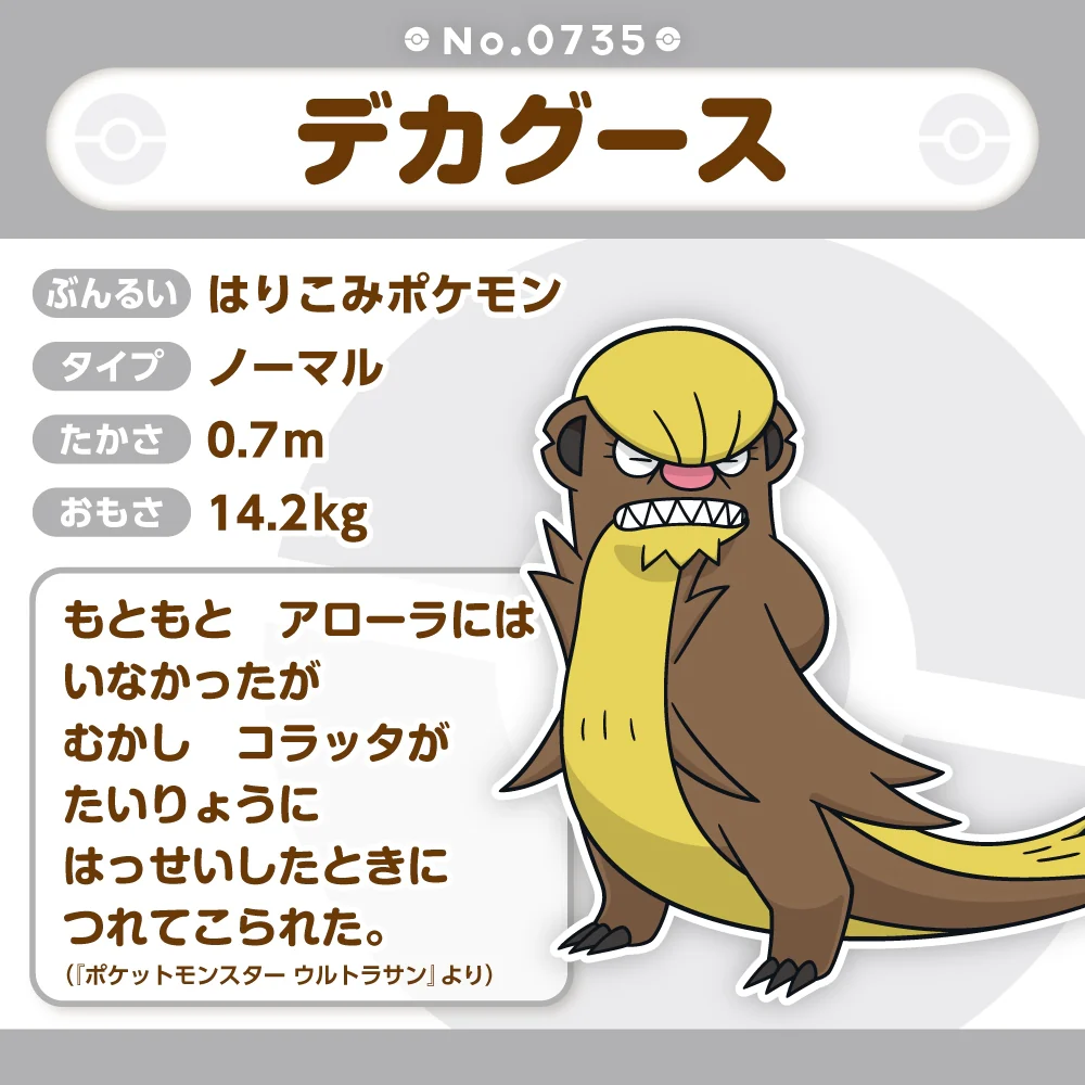 Pokemon Center Japan Gumshoos Fit Plush - Image 4