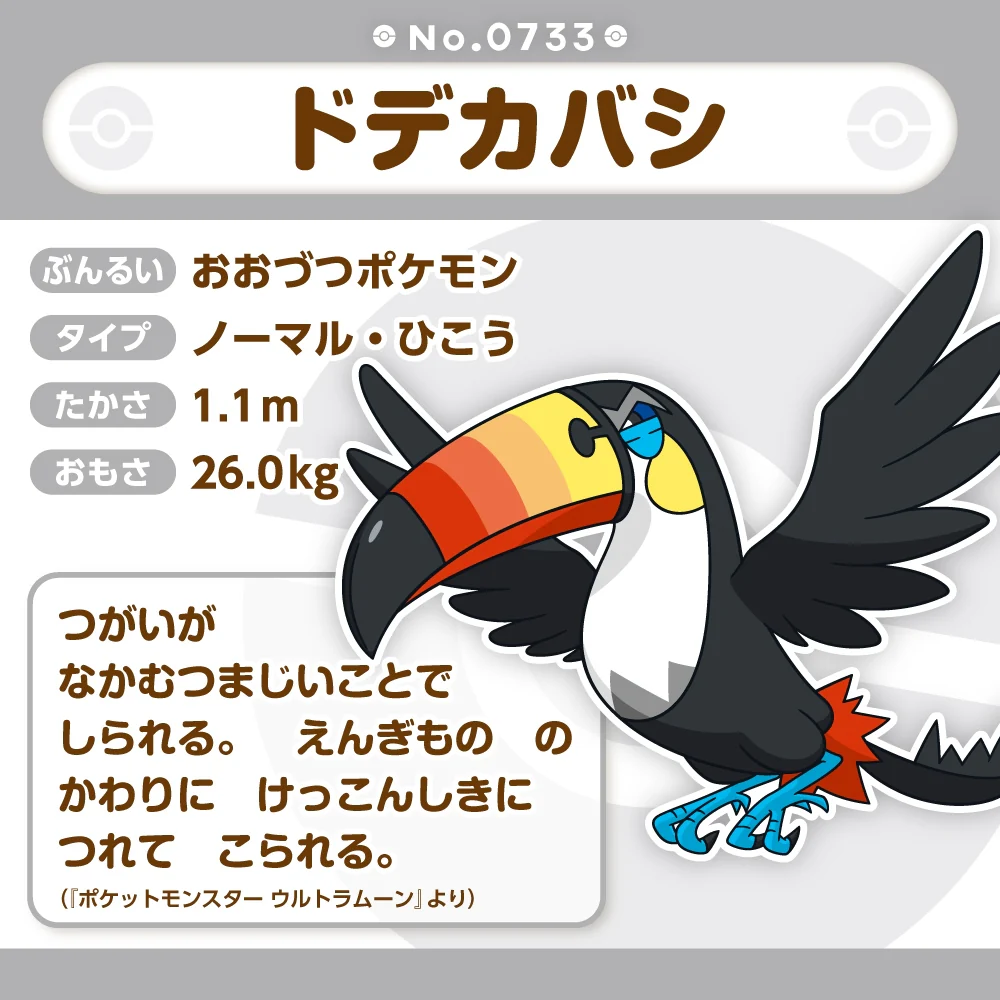 Pokemon Center Japan Toucannon Fit Plush - Image 4