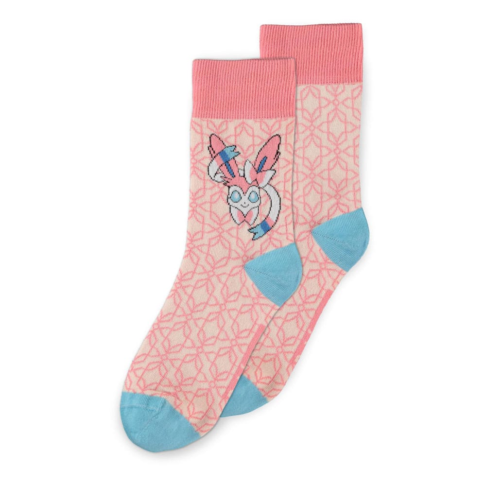 Pokemon Socks Eeveelutions 3.0 (Leafeon, Sylveon & Glaceon) - Image 3