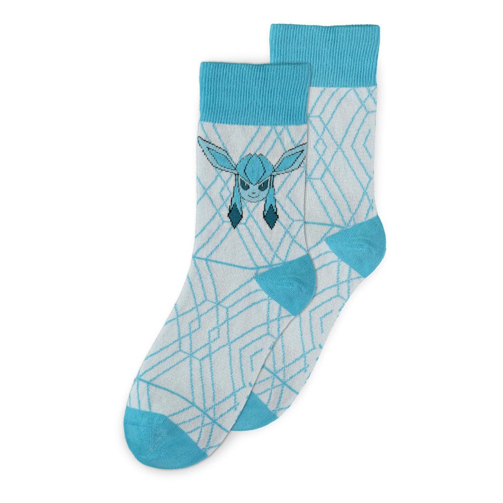 Pokemon Socks Eeveelutions 3.0 (Leafeon, Sylveon & Glaceon) - Image 4