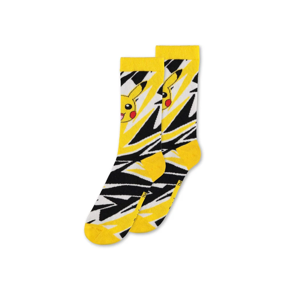 Pokemon Crew Socks (Pikachu, Charmander & Gengar) - Image 2