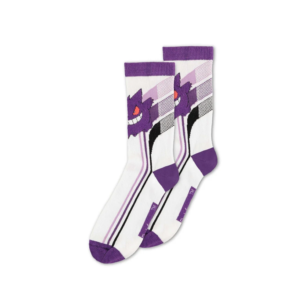 Pokemon Crew Socks (Pikachu, Charmander & Gengar) - Image 3