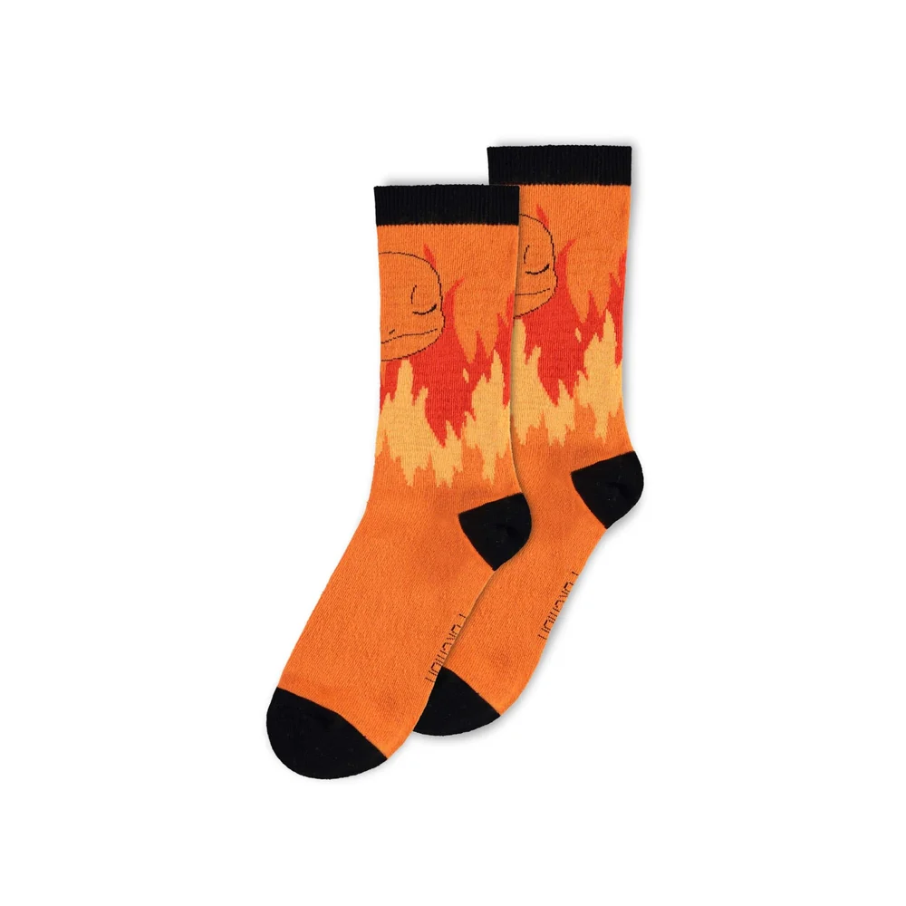 Pokemon Crew Socks (Pikachu, Charmander & Gengar) - Image 4
