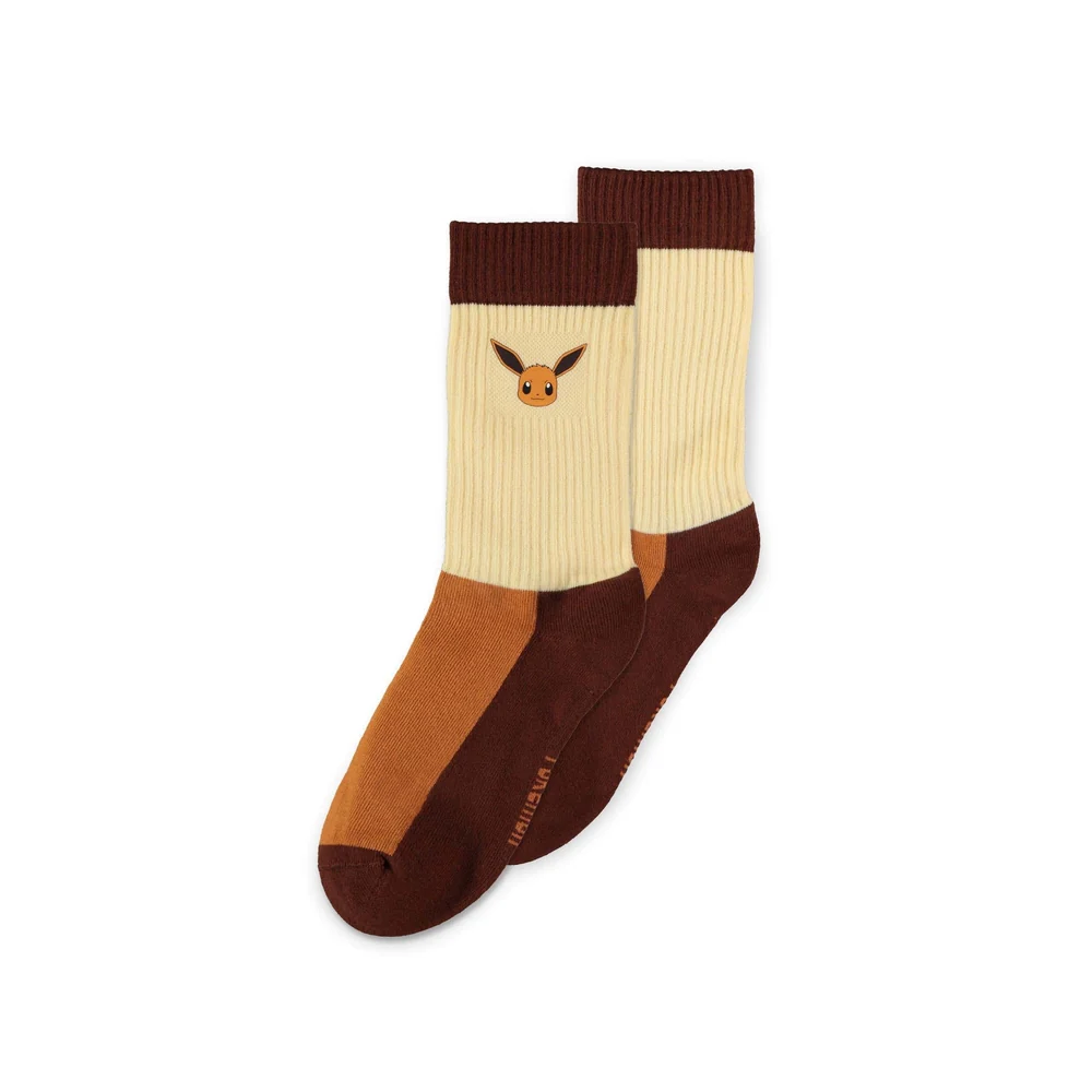 Pokemon Crew Socks (Pikachu, Eevee & Gengar) - Image 3