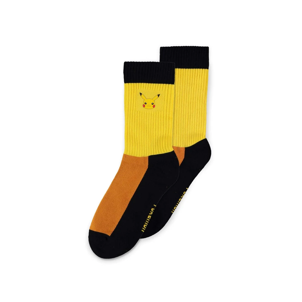 Pokemon Crew Socks (Pikachu, Eevee & Gengar) - Image 4