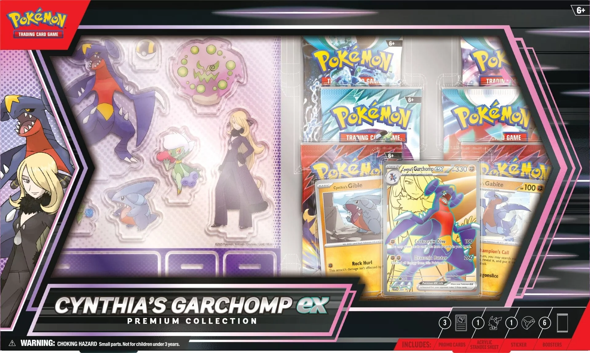 Pokemon Cynthia's Garchomp ex Premium Collection - Image 4