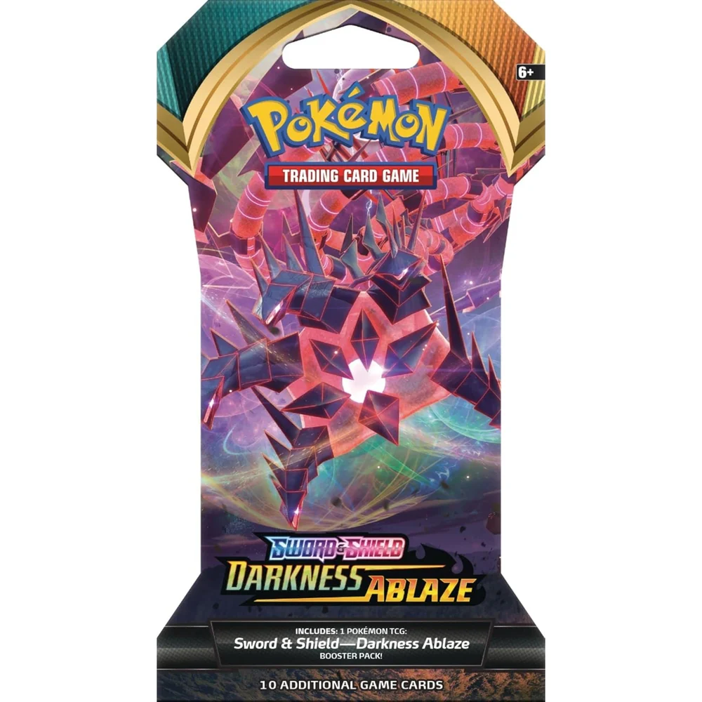 Pokemon Darkness Ablaze Sleeved Booster - Image 3