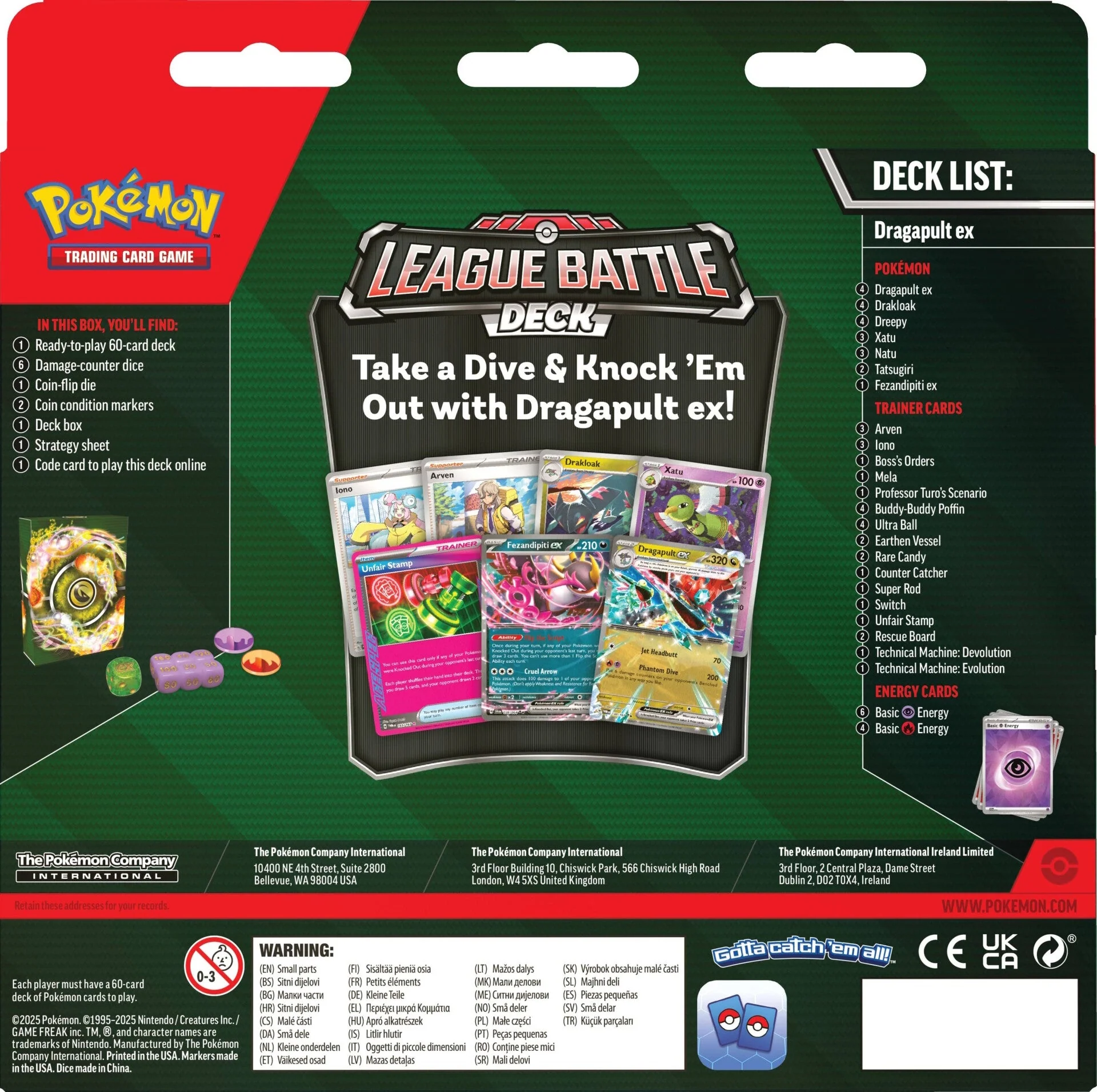 Pokemon Dragapult ex League Battle Deck - Image 3