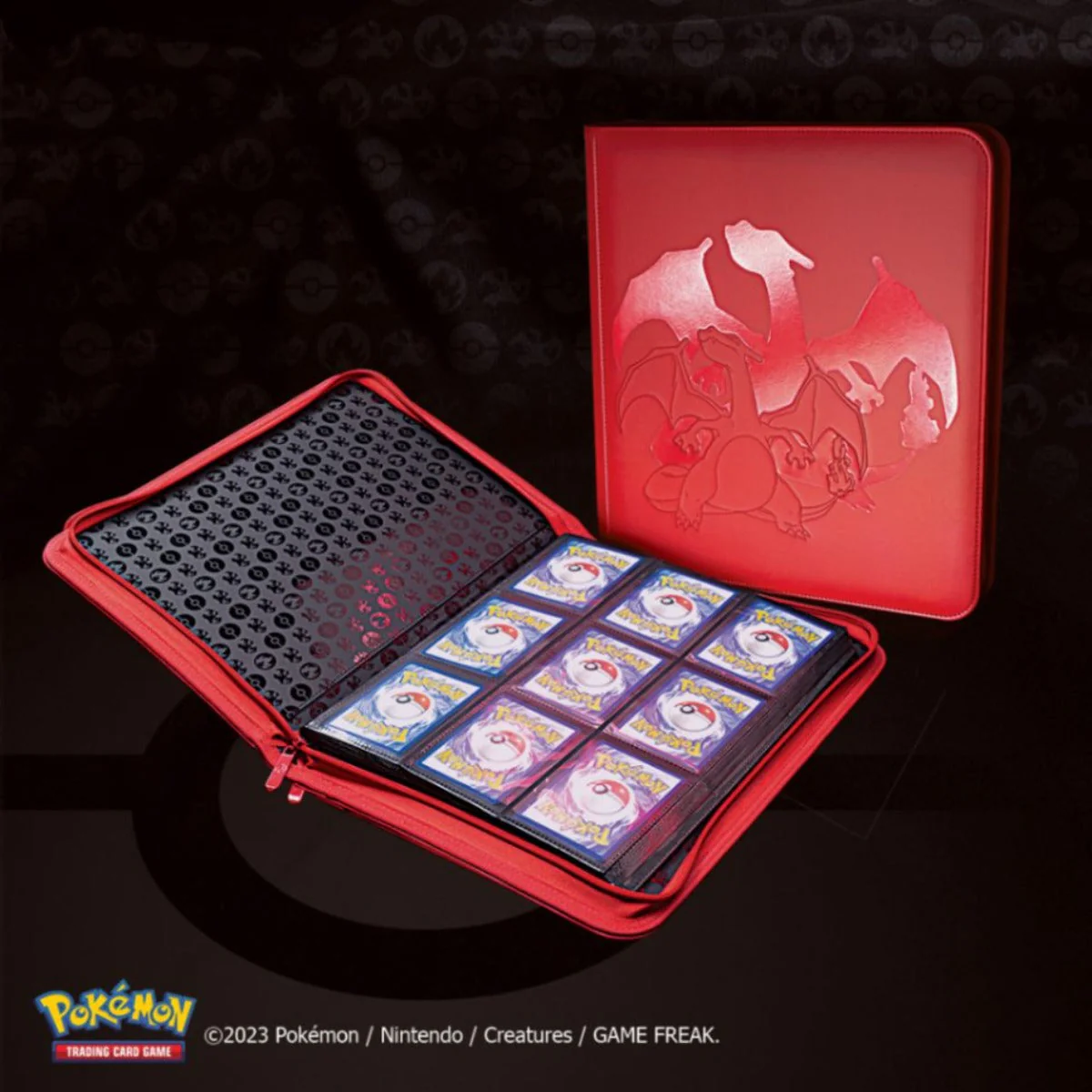 Pokemon Elite Series Charizard 9-Pocket Zippered Album - Image 5