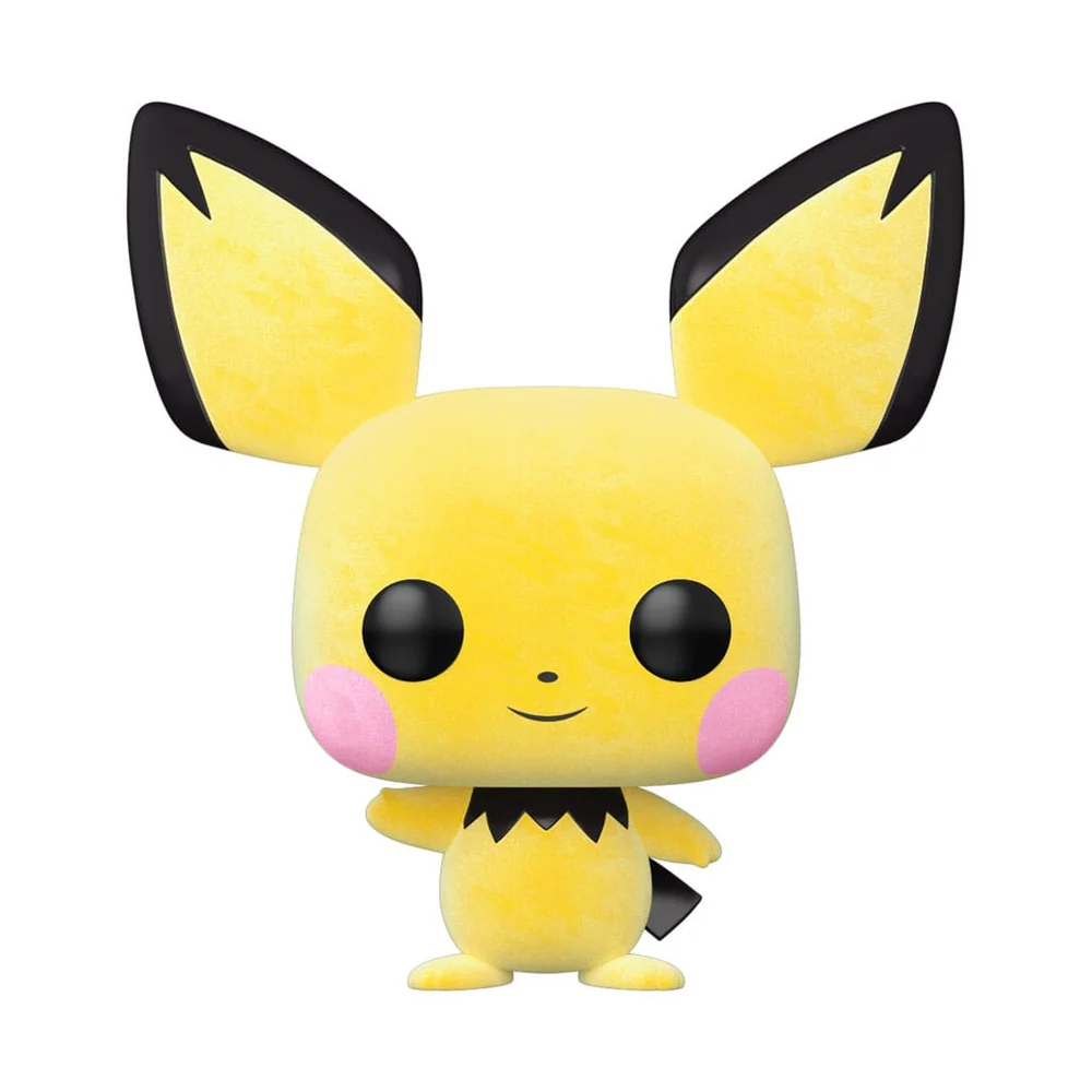 Pokemon Funko POP!  Flocked Pichu - Image 2