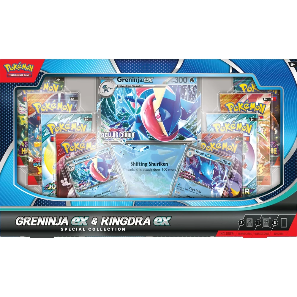 Pokemon Greninja ex & Kingdra ex Special Collection - Image 2