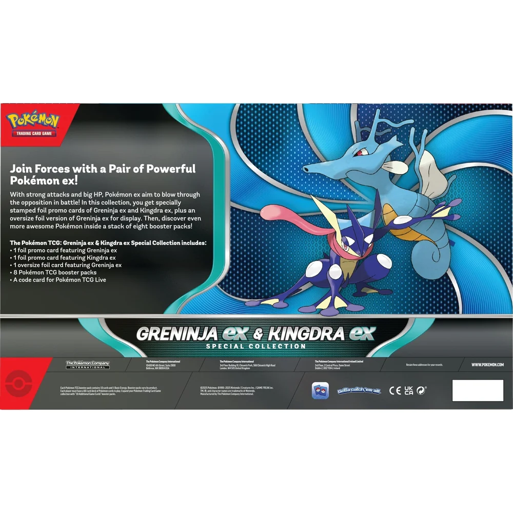 Pokemon Greninja ex & Kingdra ex Special Collection - Image 3
