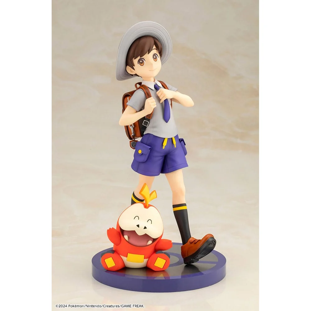 Pokemon Kotobukiya ARTFXJ Statue 1/8 Florian & Fuecoco Statue - Image 6