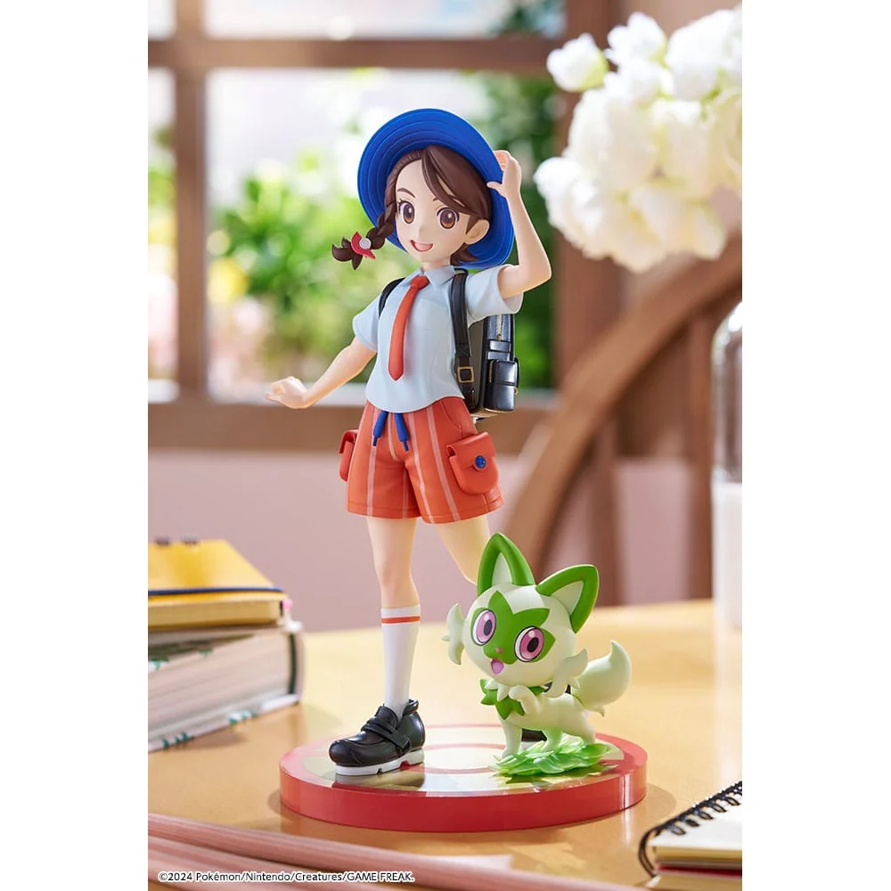 Pokemon Kotobukiya ARTFXJ Statue 1/8 Juliana & Sprigatito Statue - Image 2