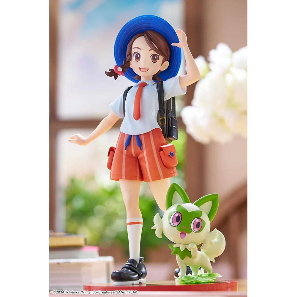 Pokemon Kotobukiya ARTFXJ Statue 1/8 Juliana & Sprigatito Statue - Image 3